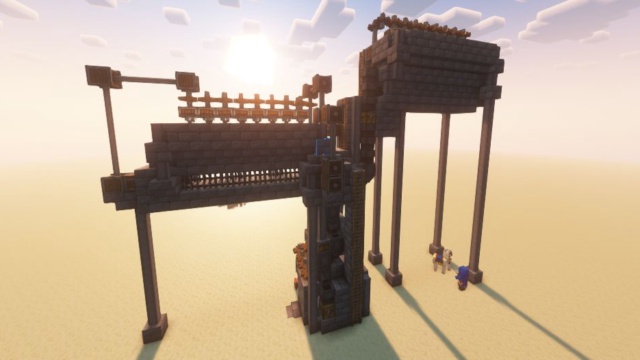 Featured image of Steampunk Aesthetic Andesite Alloy Farm [Auto Halt]