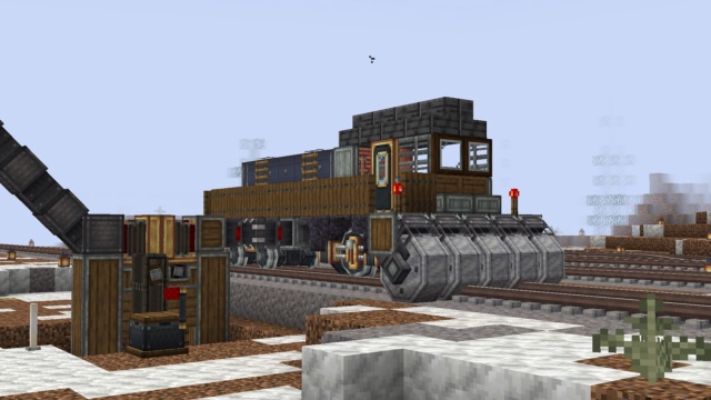 Featured image of Futuristic steam roller train