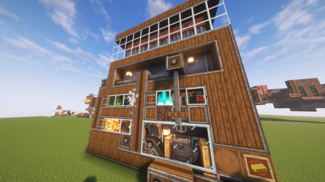 Featured image of Netherite scrap Farm(You need Create Ultimate Factory)