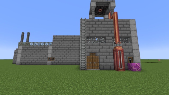 Featured image of Semi automatic steel cannon factory (Create Big Cannons)