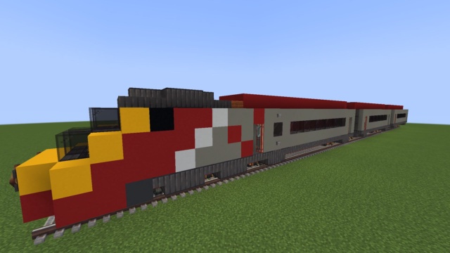 Featured image of German ICE (grey ver.) (Train)