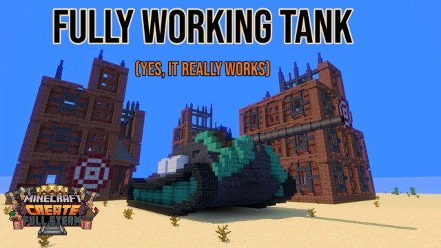 Featured image of Working Tank (with Big Cannons)