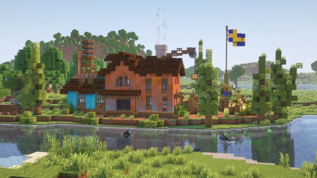 Featured image of Late Game House With Security System - Build Swap