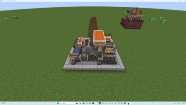 Featured image of skeej one chunk andesite alloy farm