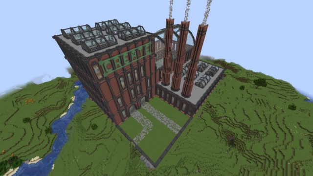 Featured image of Huge Factory for all your crazy machinery (by Csalihun)