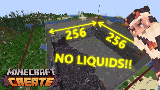 Featured image of Fully Automatic Quarry With Liquid Clearing (128x128 Perimeter)