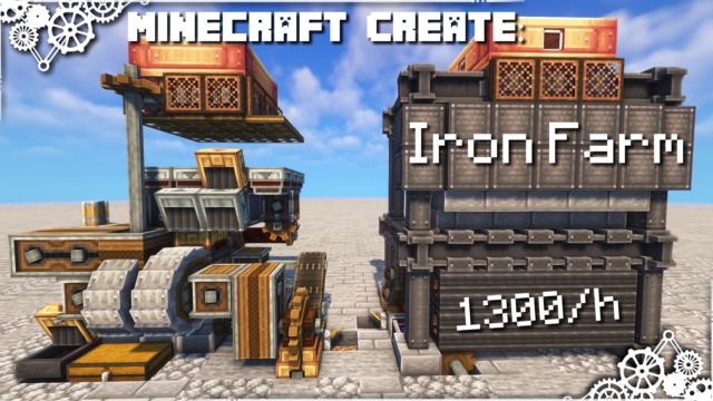 Featured image of Iron Farm with Decorations!