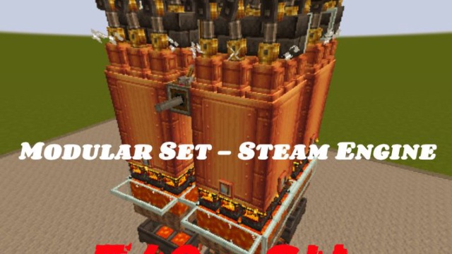 Featured image of Modular Set - Steam Engine