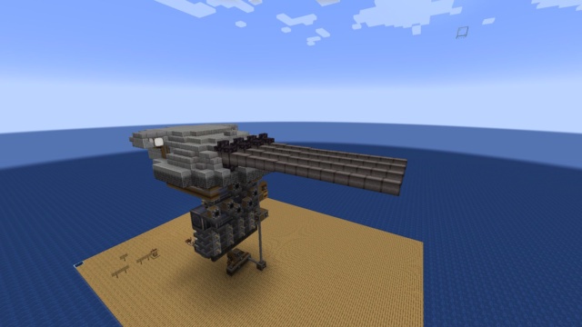 Featured image of A Big Cannons Autoloading Quad Gun Mount (Designed to require a Create: Aeronautic Freespin Bearing)