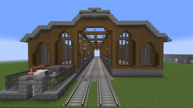 Featured image of steampunk train station