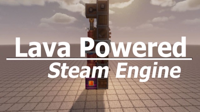 Featured image of Compact Lava-Powered Steam Engine