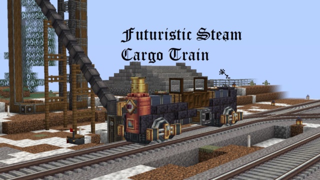 Featured image of Futuristic Steam Cargo Train