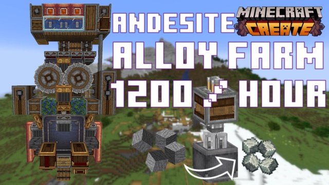 Featured image of Adjustable Andesite Alloy Farm