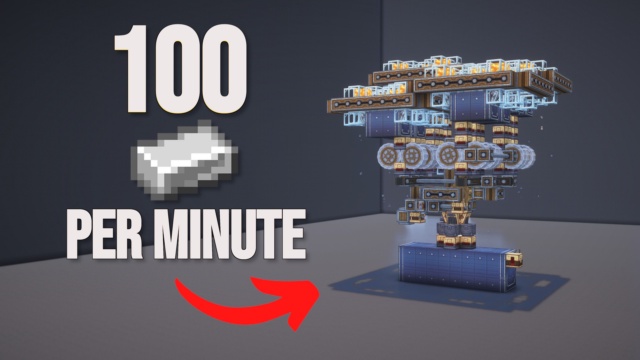 Featured image of Create 6.0 Iron Farm - 6000 Iron Ingots / Hour