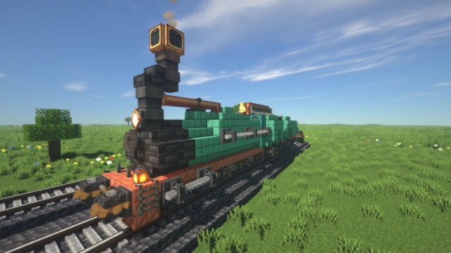 Featured image of Simple Copper Steam Train [Tender]