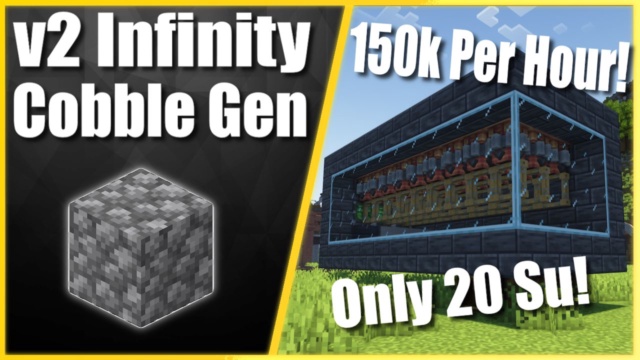 Featured image of v2 Infinity Cobblestone Generator Server Edition