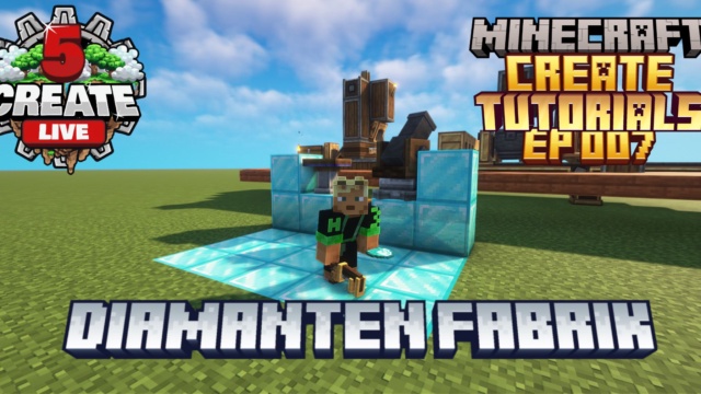 Featured image of auto Diamond Farm!  Create Live 5 Mod Pack