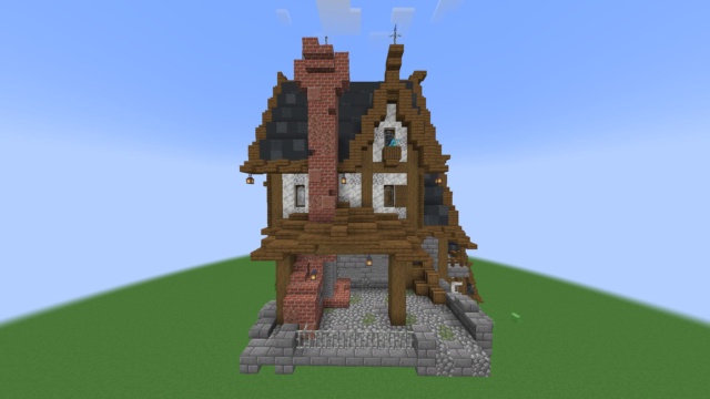 Featured image of Tall medieval house