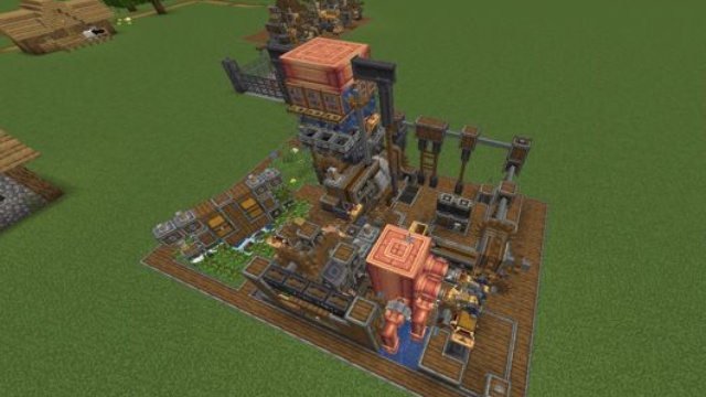 Featured image of Fully Automated Train Track Farm (Vanilla Create)