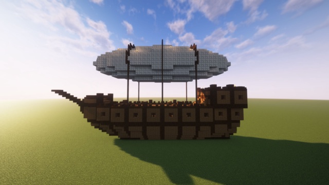 Featured image of Wooden Airship (with Eureka balloons)