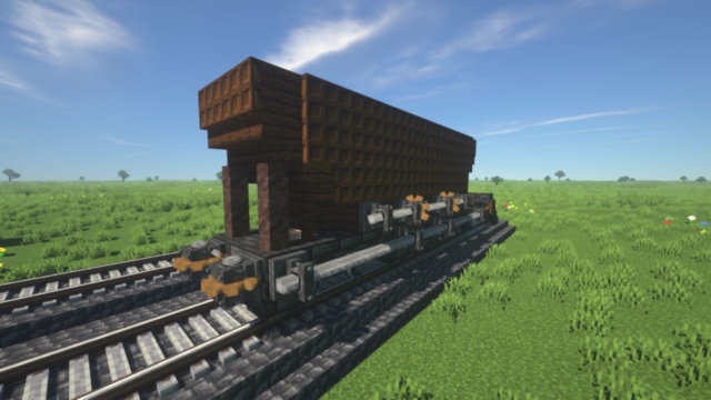 Featured image of Simple Train Hopper Car [Brown] [Empty]