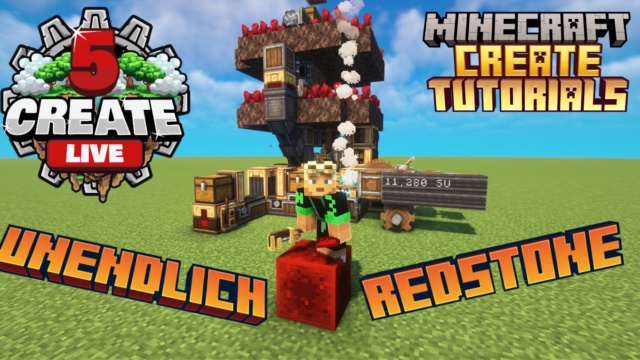 Featured image of Create Live 5 automatic Redstone Farm