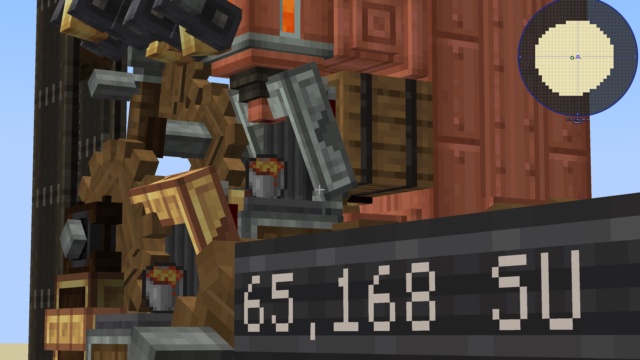 Featured image of Compact 3x5x5 lvl 4 Steam Engine w/ Hand Crank start!