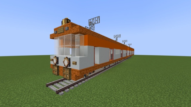 Featured image of Cute Orange Trolley (Train)