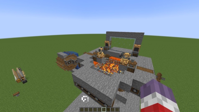 Featured image of Bulk Smelter by RagePlaysGames (no deco and powered by big water wheels)