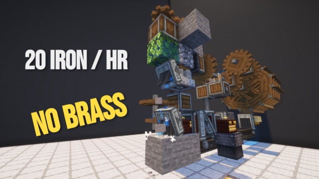 Featured image of Beginner Iron Farm for Create 6.0