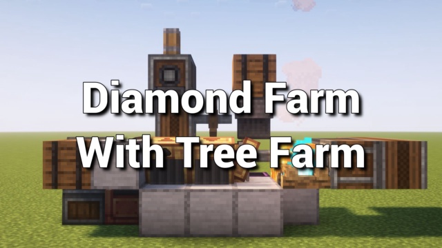 Featured image of Create Ultimate Factory Diamond Farm (with tree farm)