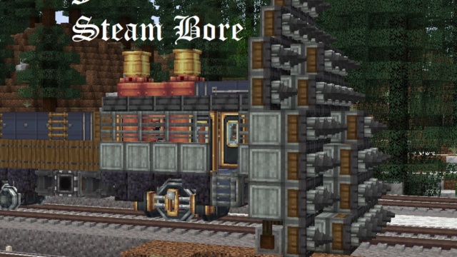 Featured image of Futuristic Steam Bore Train